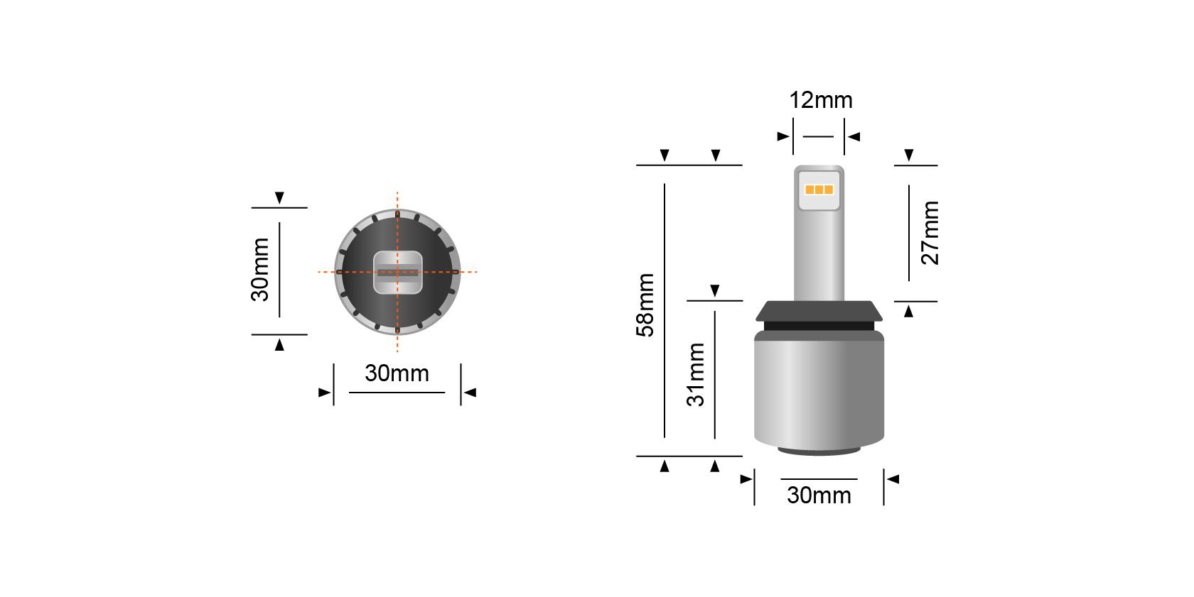 STEDI T20 1000 Lumen LED